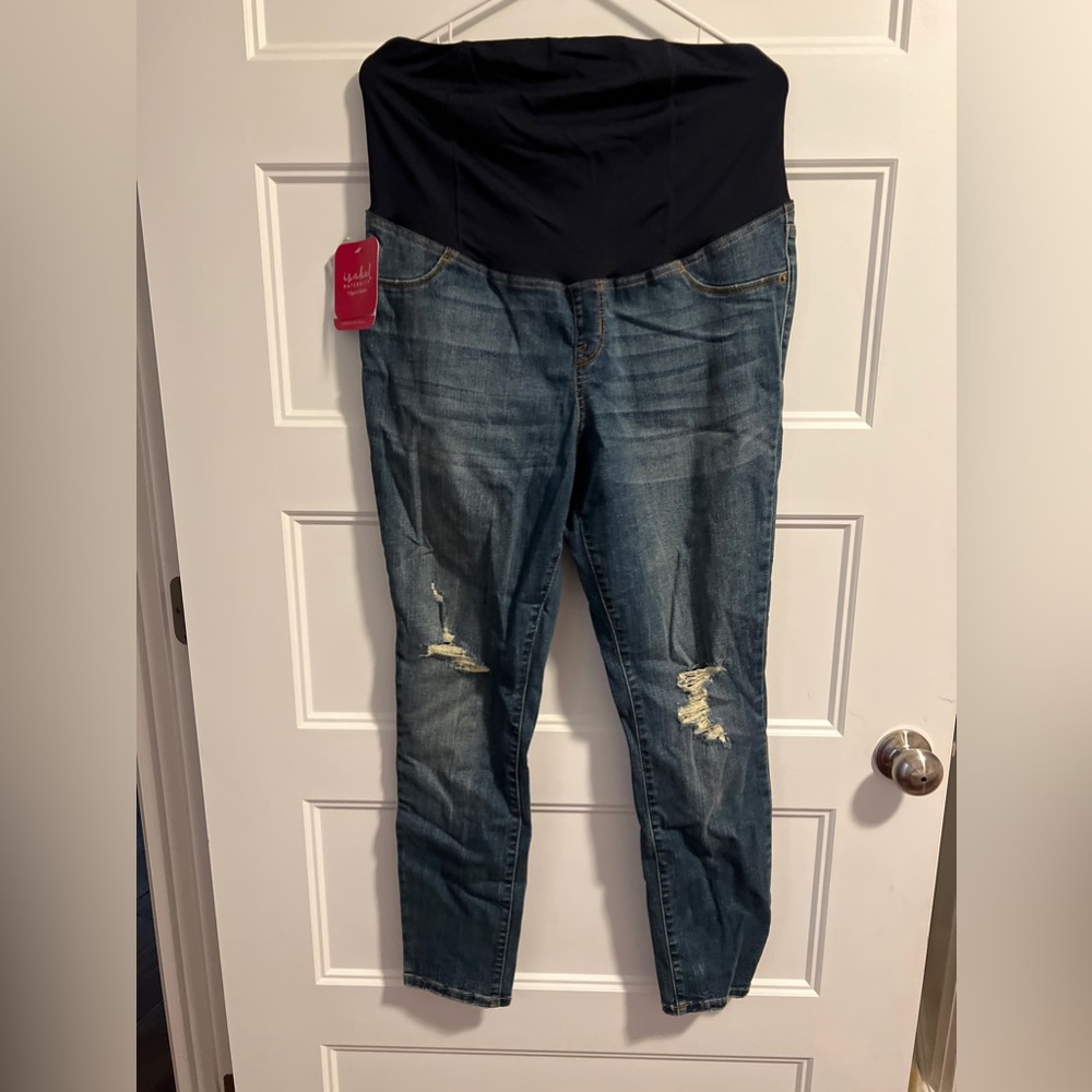Maternity Dark Washed Jeans